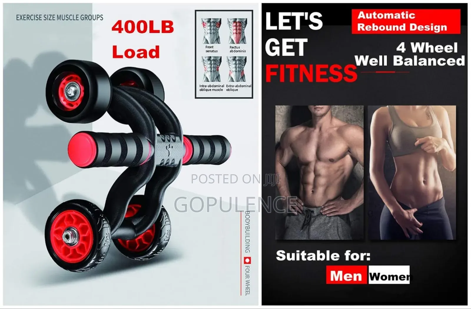 Automatic Rebound Abs Roller