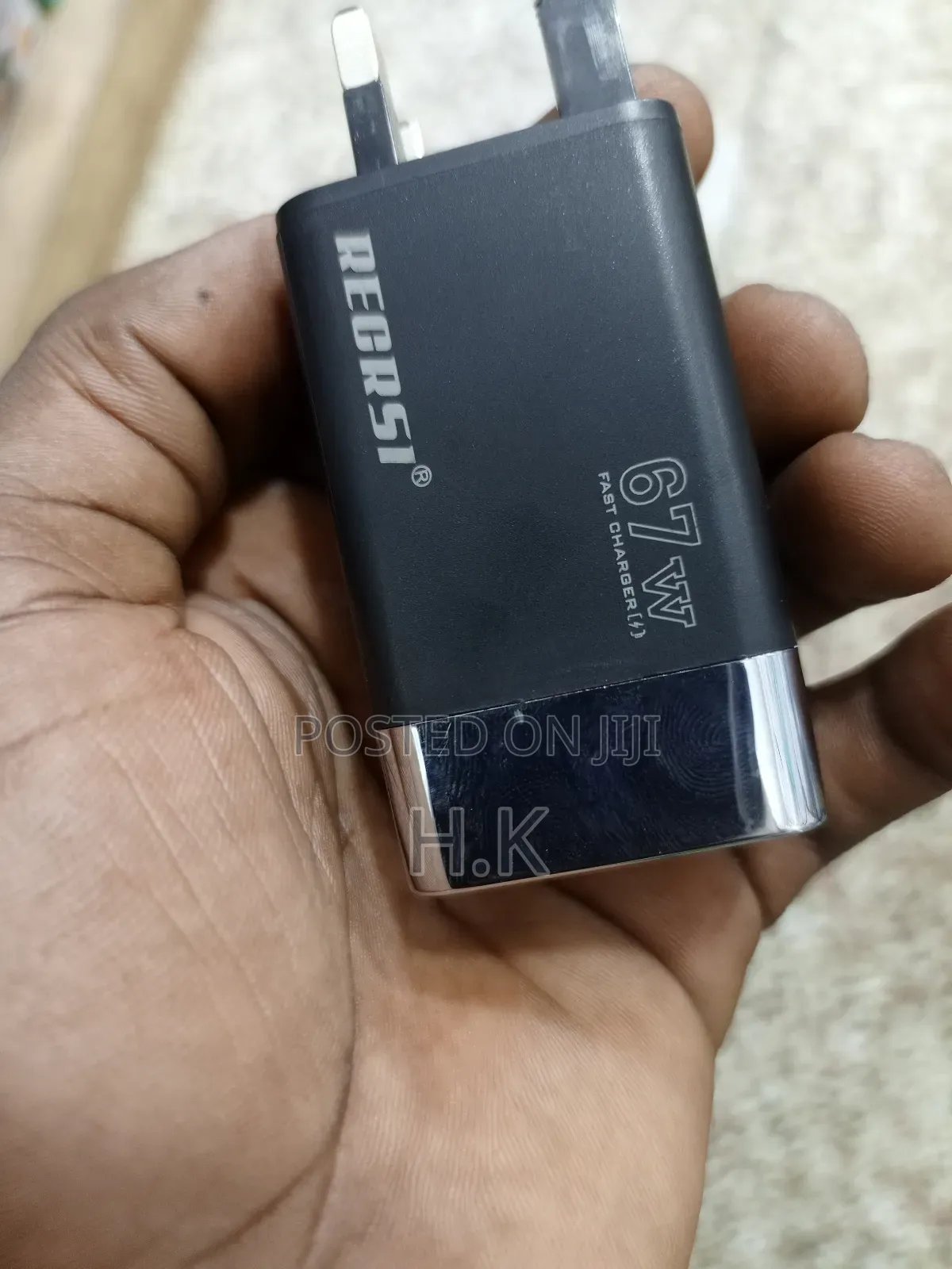 Recrsi 67w Super Quick Charger With a Type-C to Type-C Cable