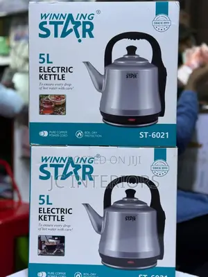 6 Litres Winningstar Kettle at 100,000 Ugx