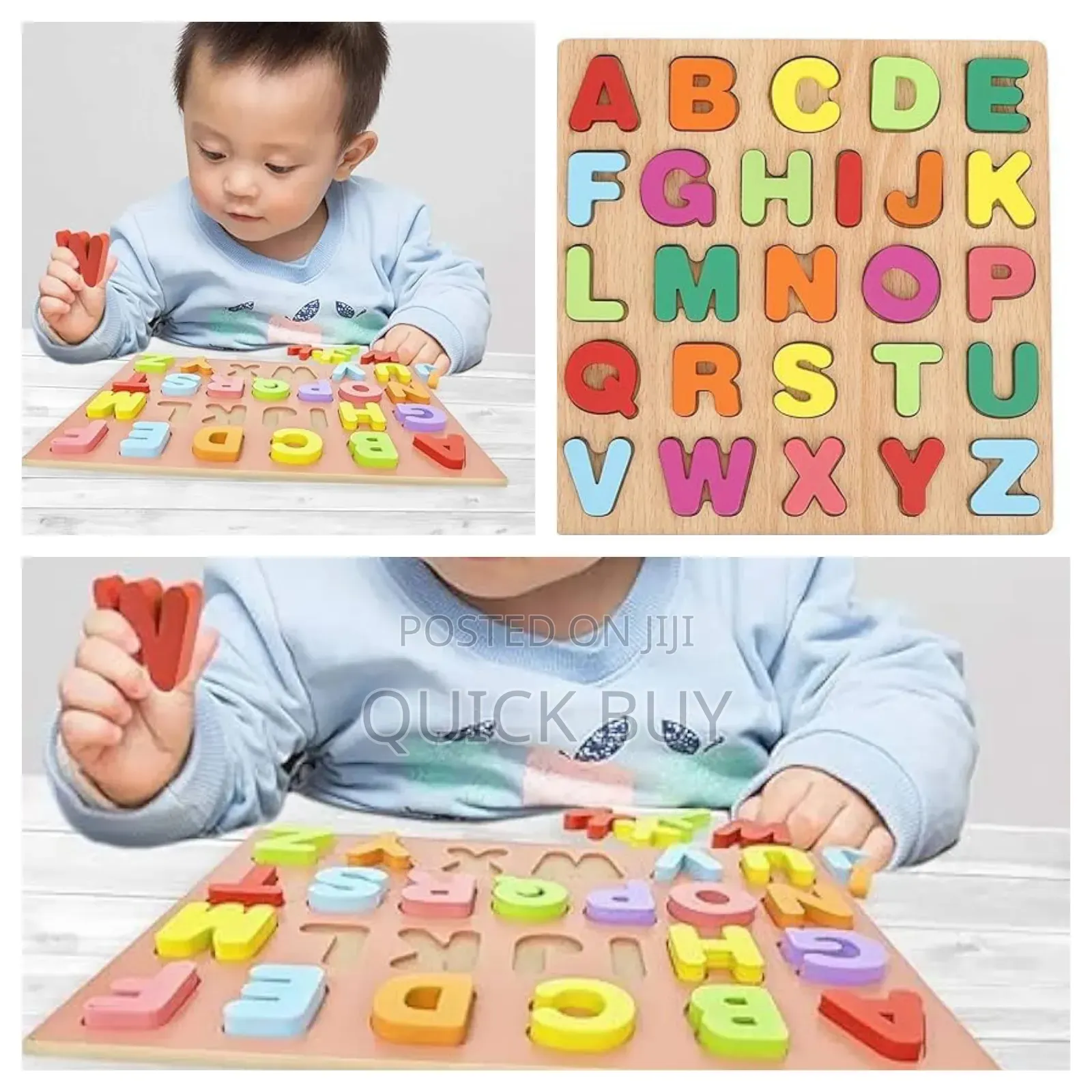 Shopimoz a to Z Kids English Alphabet Wooden Puzzle