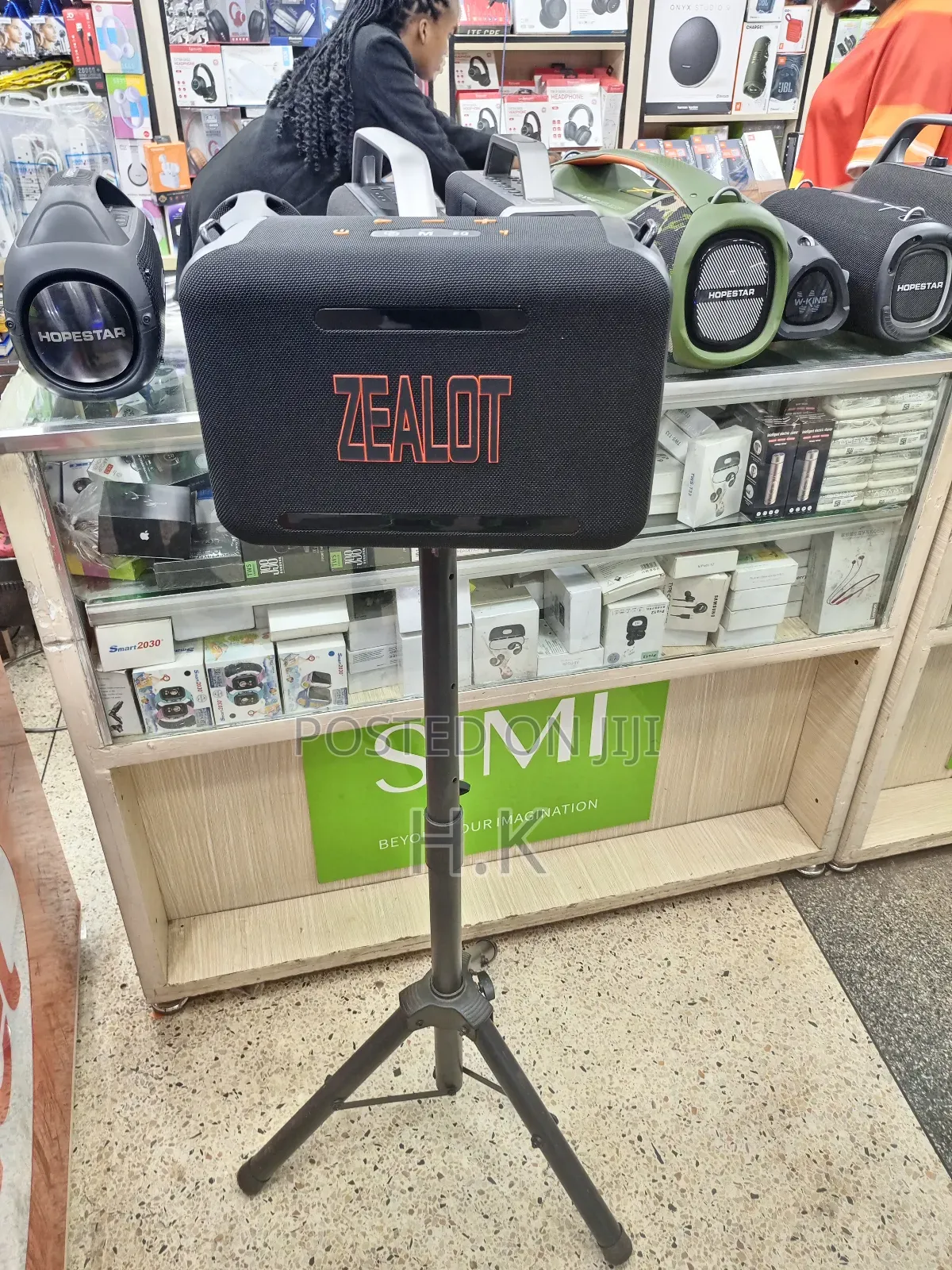 Zealot S95 Portable Bluetooth Speaker + Stand.