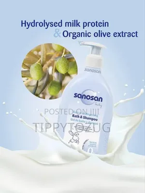 Sanosan Milk Protein Baby Wash