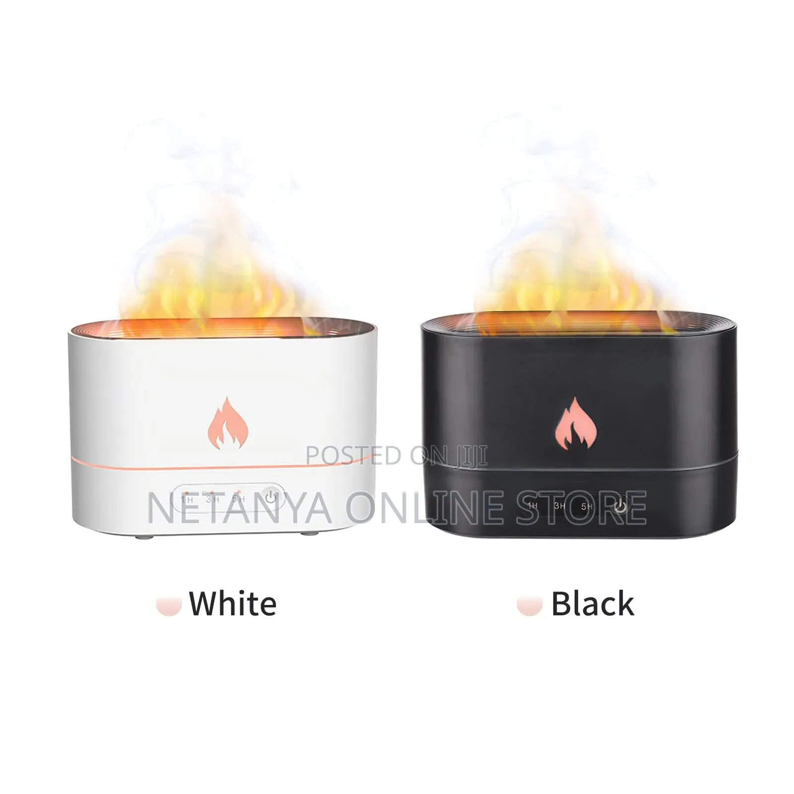 Simulation Flame Aroma Humidifier