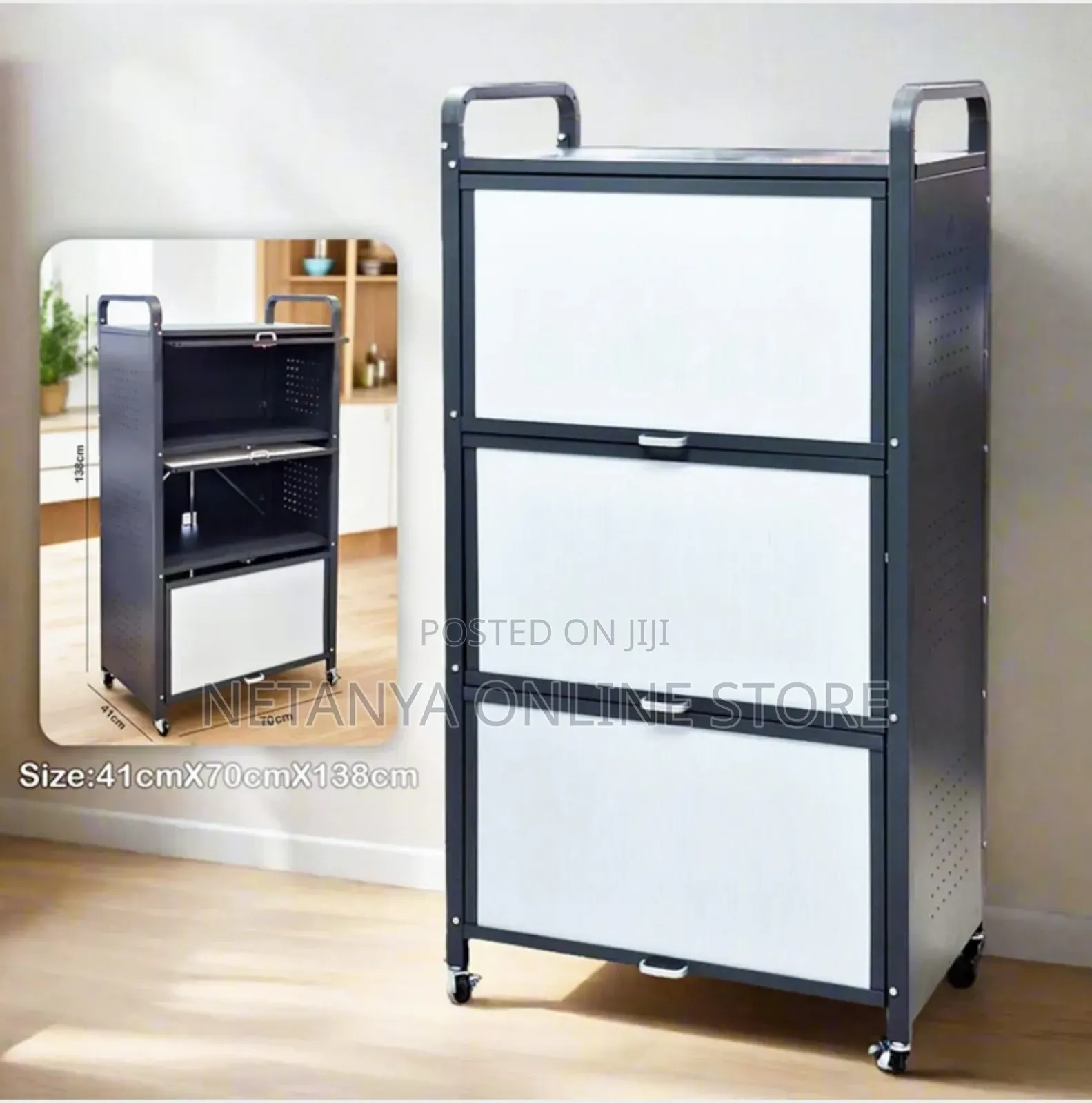 Multifunctional Storage Cabinet Rack