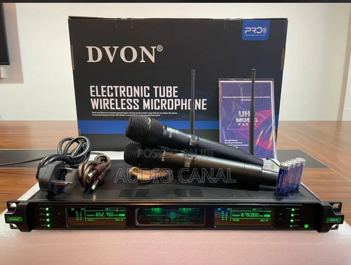 Dvon Electric Tube Wireless Microphone