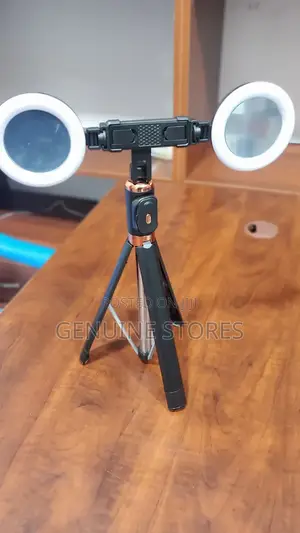 Phone Holder With Ring Lights