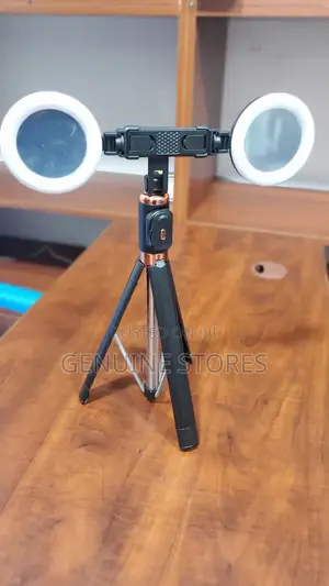 Phone Holder With Ring Lights