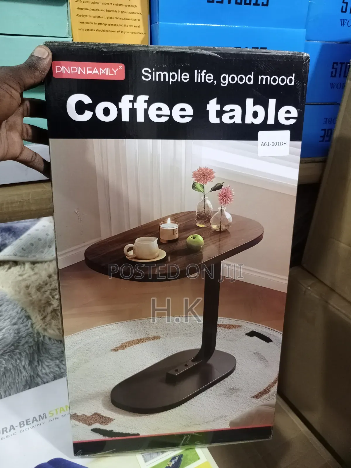 C-Shaped Coffee Table