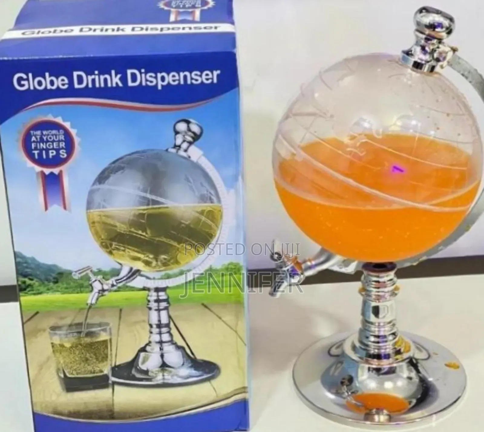 Amazing Large 3500 Ml Globe Shape Liquor Dispenser
