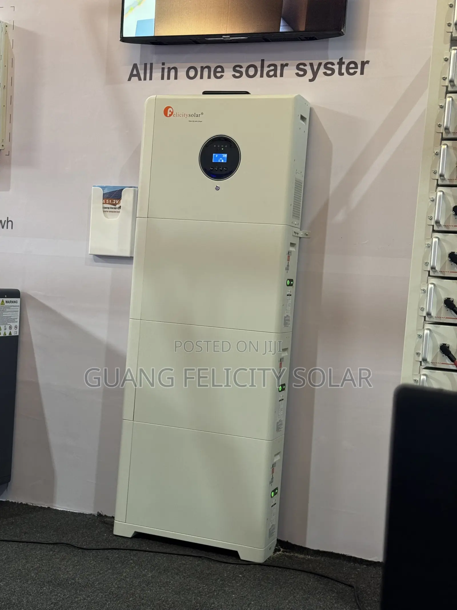 All in One Solar Battery Pack 15kwh 8kva System