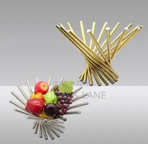 Foldable Rotation Kitchen Countertop Fruit Rack