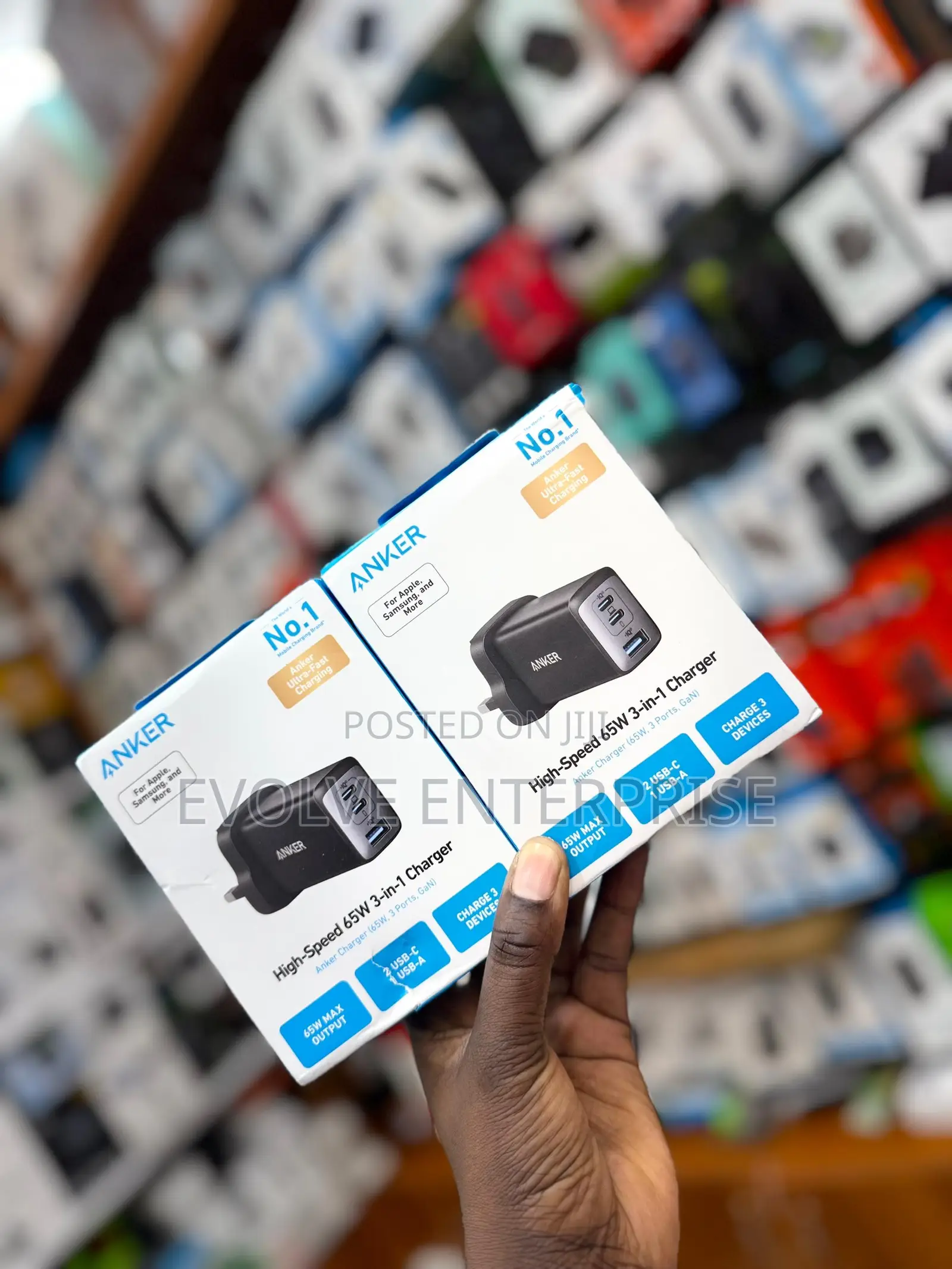 Anker High Speed 65w 3 in 1 Charger