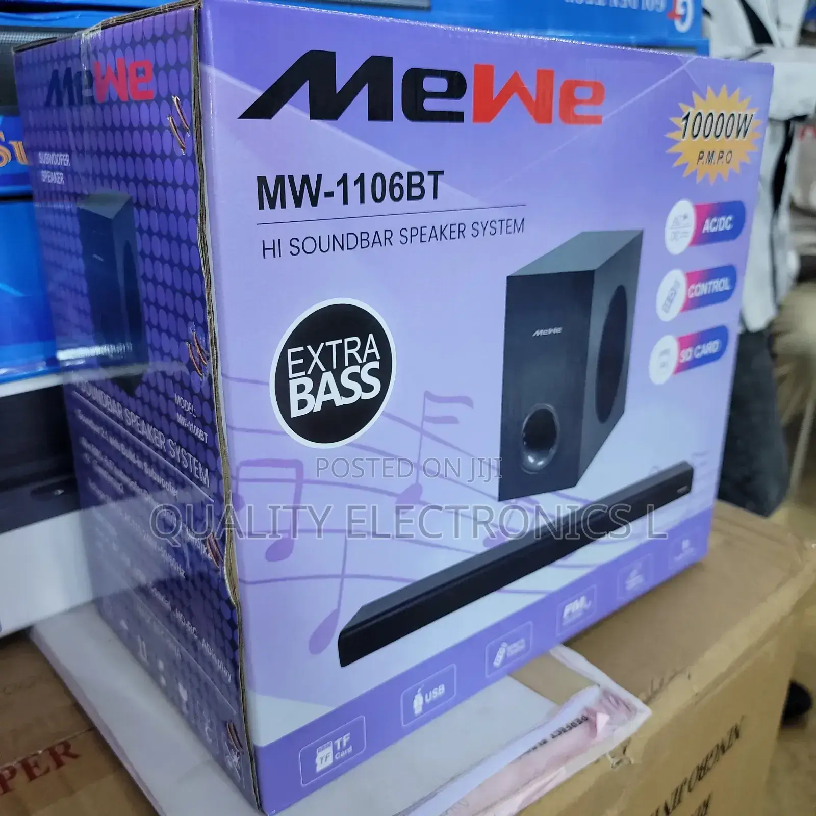 Mewe Extra Bass Mini Soundbar