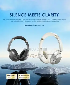 Oraimo Boompop Pro Anc Over-Ear Headphones