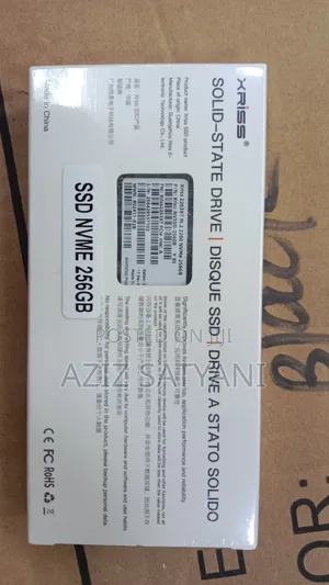 Nvme Xriss Laptop 256gb SSD Hard Drive