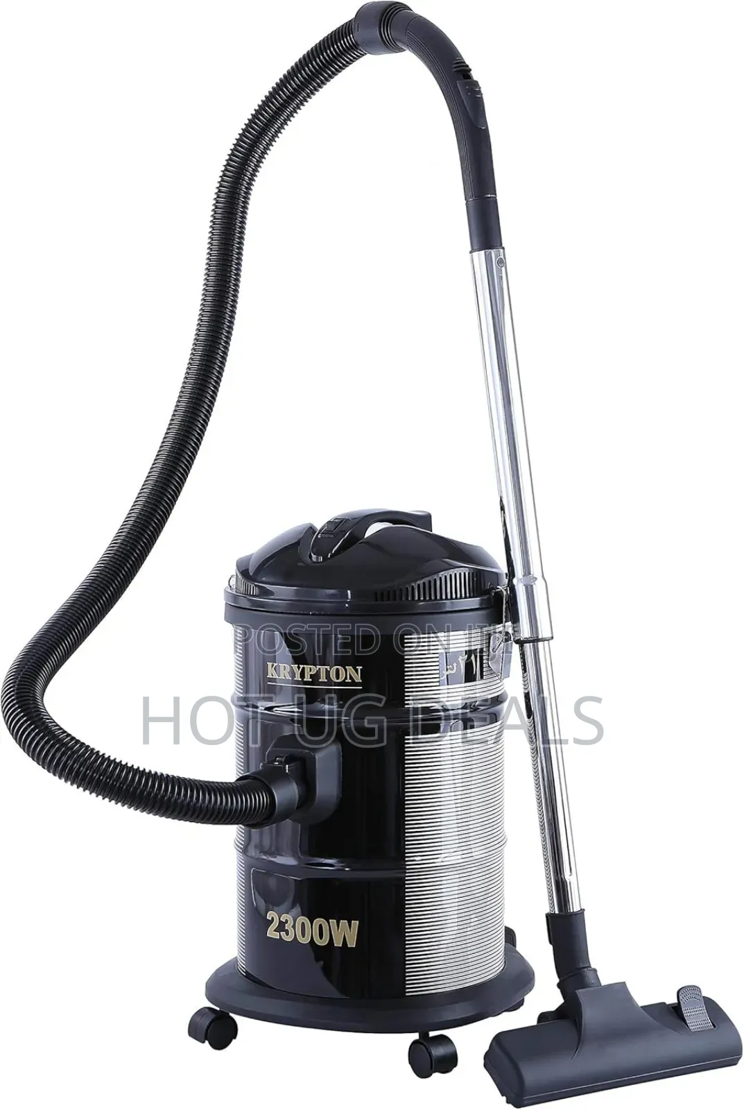 Krypton 21 Litres Dry Vacuum Cleaner-black