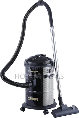 Krypton 21 Litres Dry Vacuum Cleaner-black