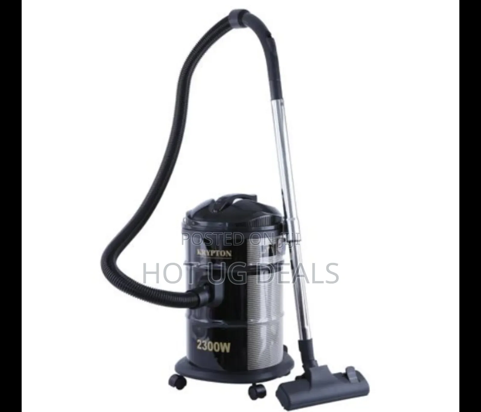 Krypton 21 Litres Dry Vacuum Cleaner-black