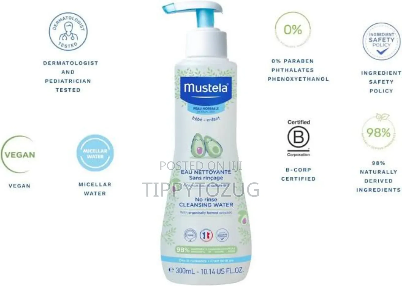 Mustela No Rinse Cleansing Water