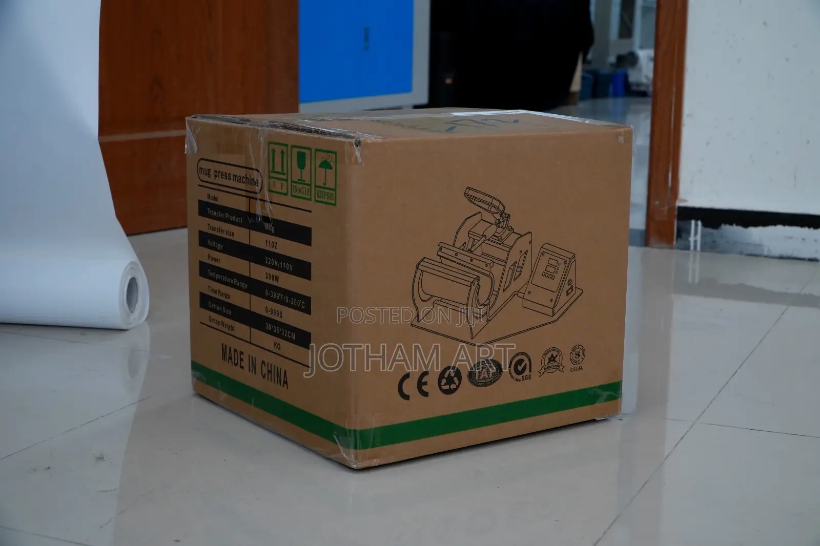 Cup Heat Press Digital Machine