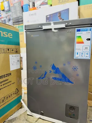 Hisense 130 Liters Deep Chest Freezer -grey 3 Years Warranty