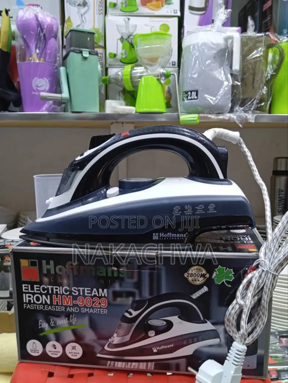 Its an Original Electronic Iron Called Hoffman