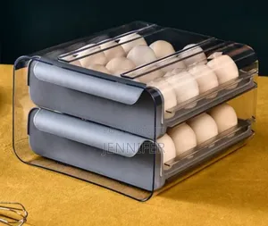 Plastic and Acrylic 30 Grid Eggs Storage Rack