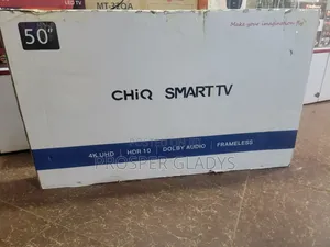 Photo - 50 Inches Led Chiq Smart Android Digital Flat