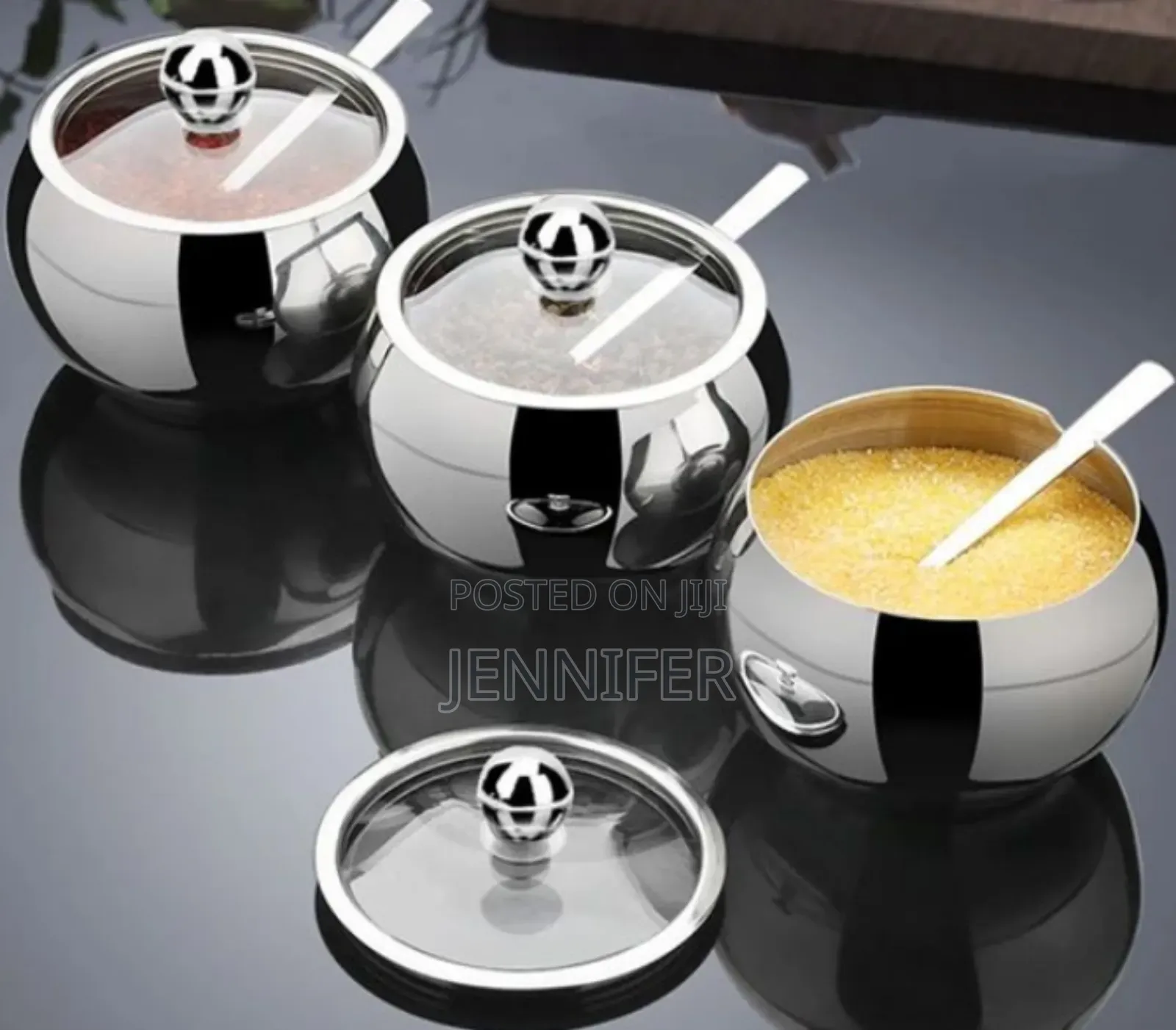 Stainless Steel Sugar Bowl