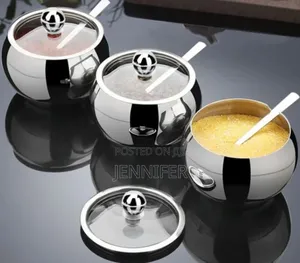 Stainless Steel Sugar Bowl