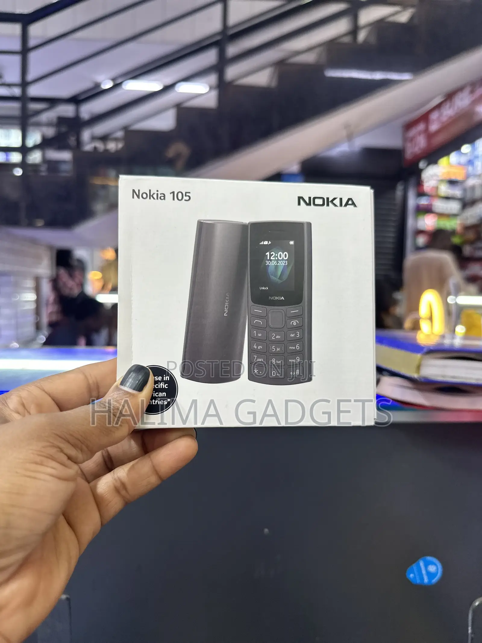 New Nokia 105 Black