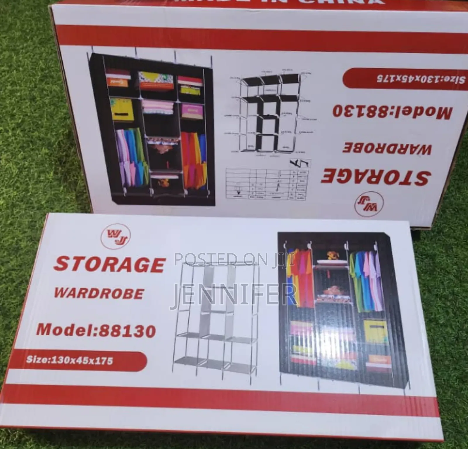 Smart Design Cloth Storage Stand 3-Tier