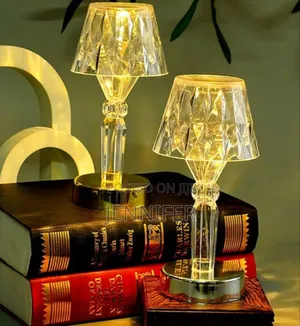 2pcs Mini Acrylic Led Desk Lamps
