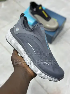 Original Classic Grey Skechers Athletic Sneakers