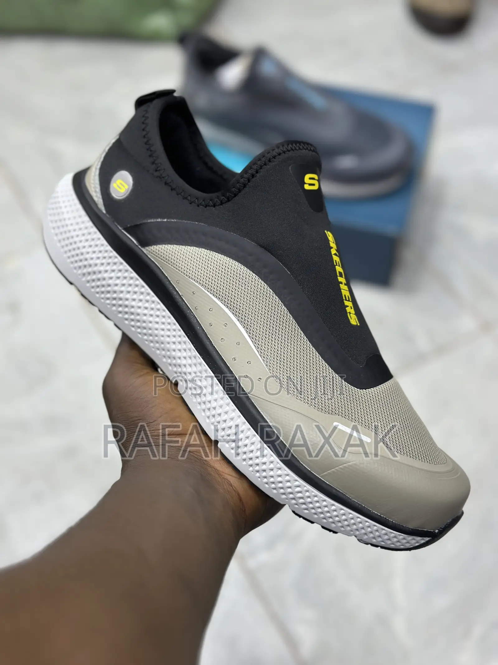 Original Black/Brown Skechers Athletic Slip-ins Sneakers