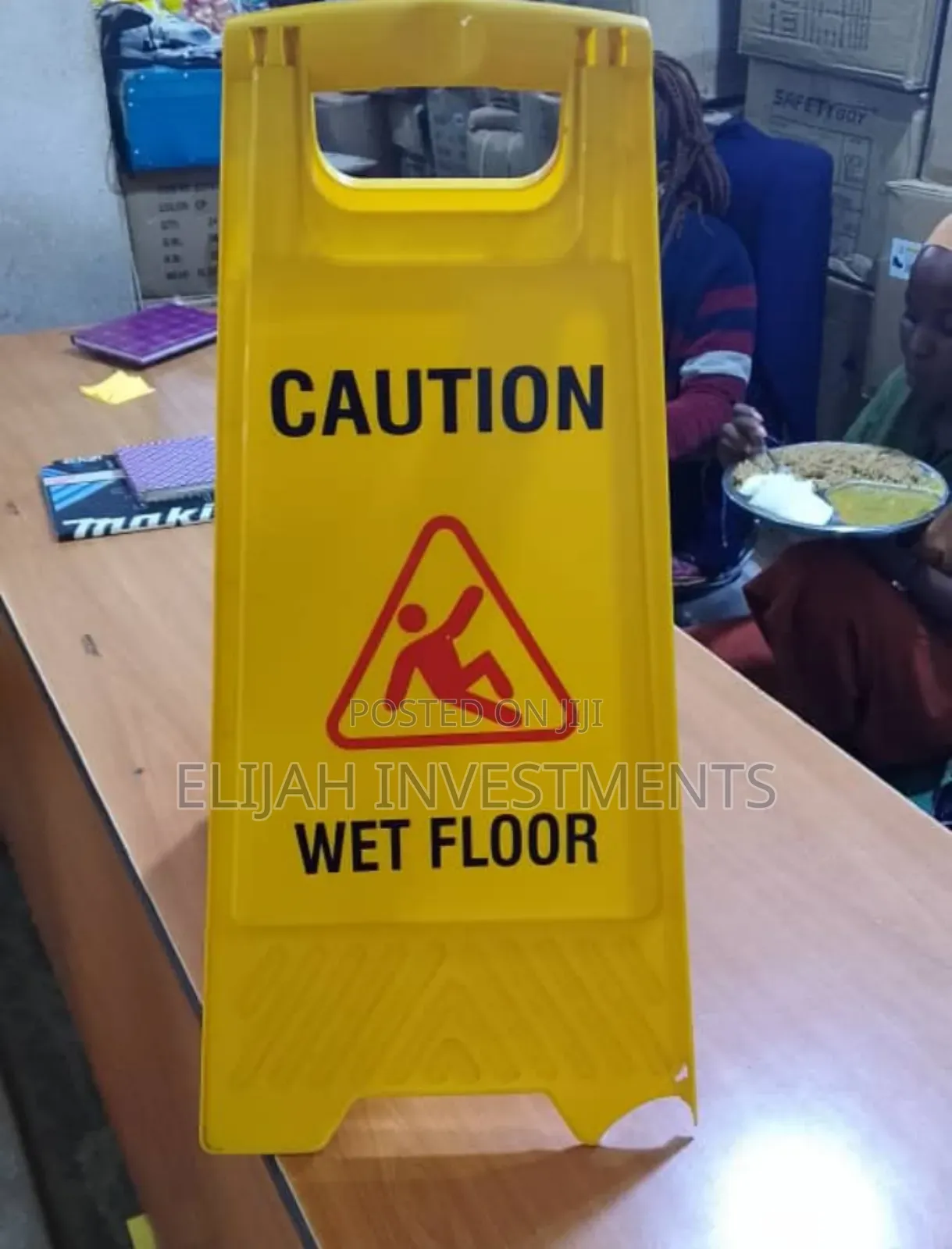Professionals Plastic Caution Standing Board