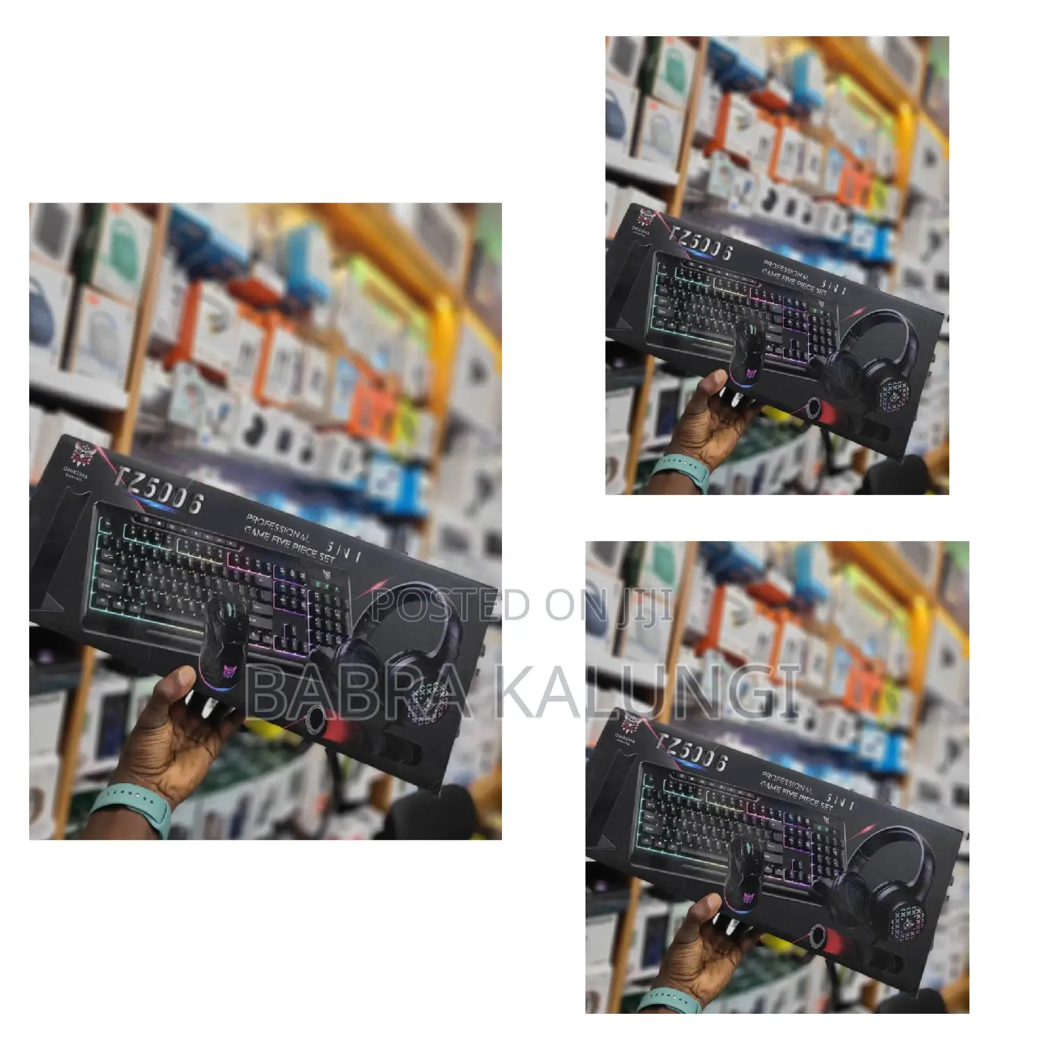 4in1 Led Gaming Keyboard With Headphones