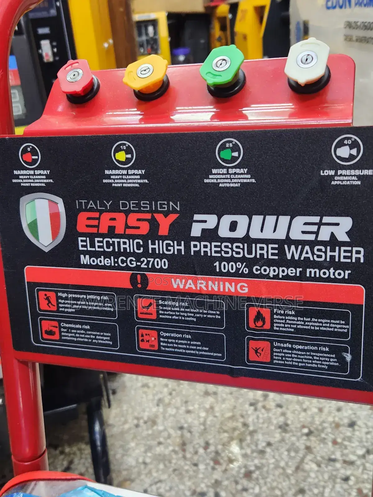 Electric Pressure Washer Italy Made