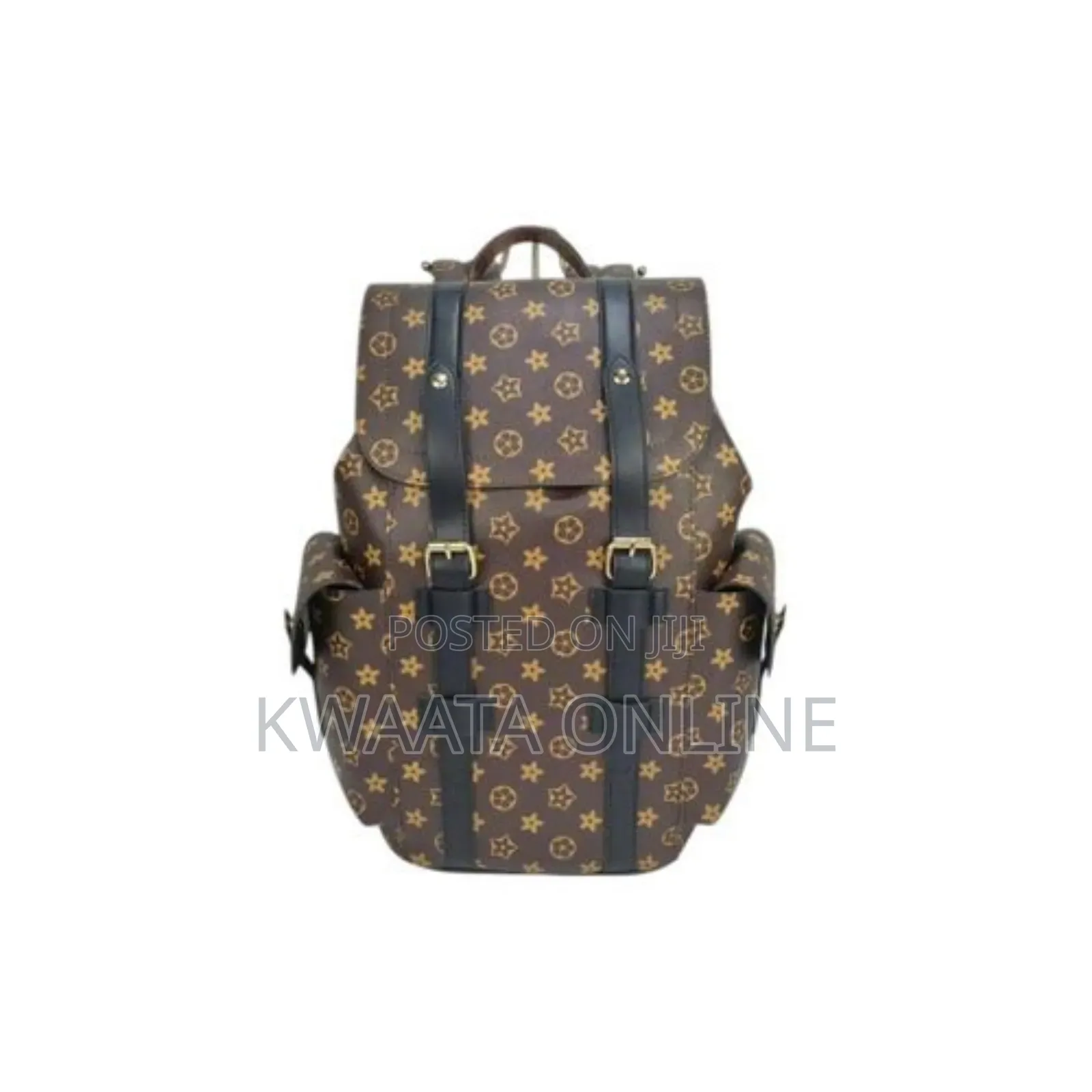 Leather Laptop Backpack College Bookbag for Work /Travel