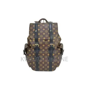 Leather Laptop Backpack College Bookbag for Work /Travel