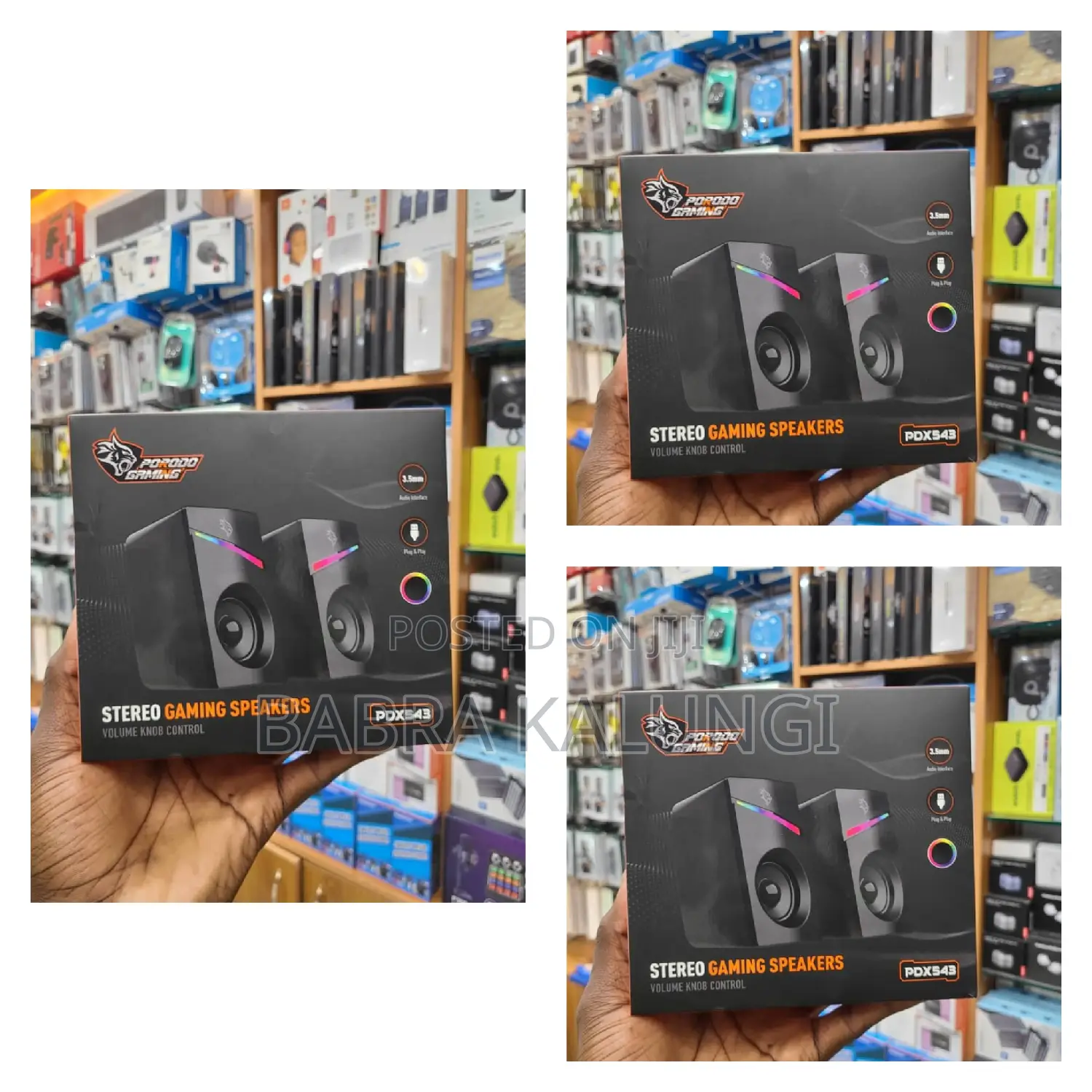 Porodo Gaming Stereo Speakers
