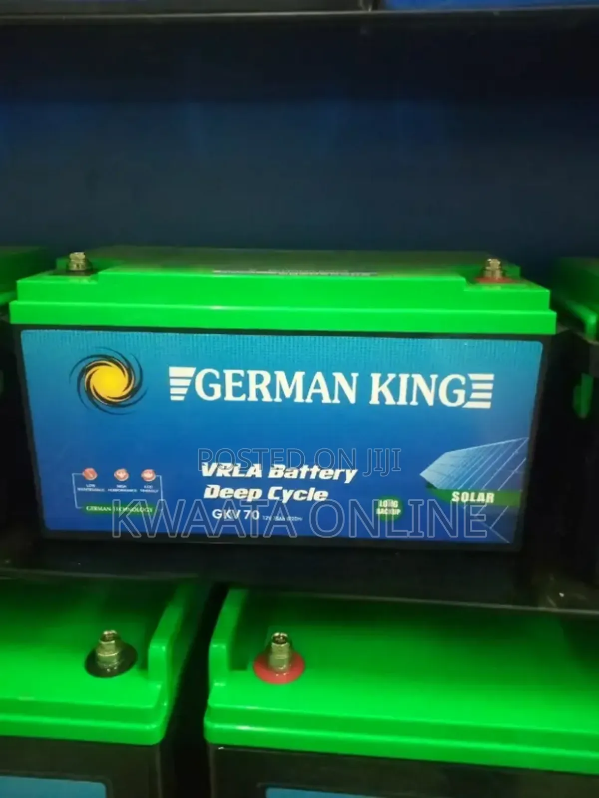 200ah German King Solar Power Battery