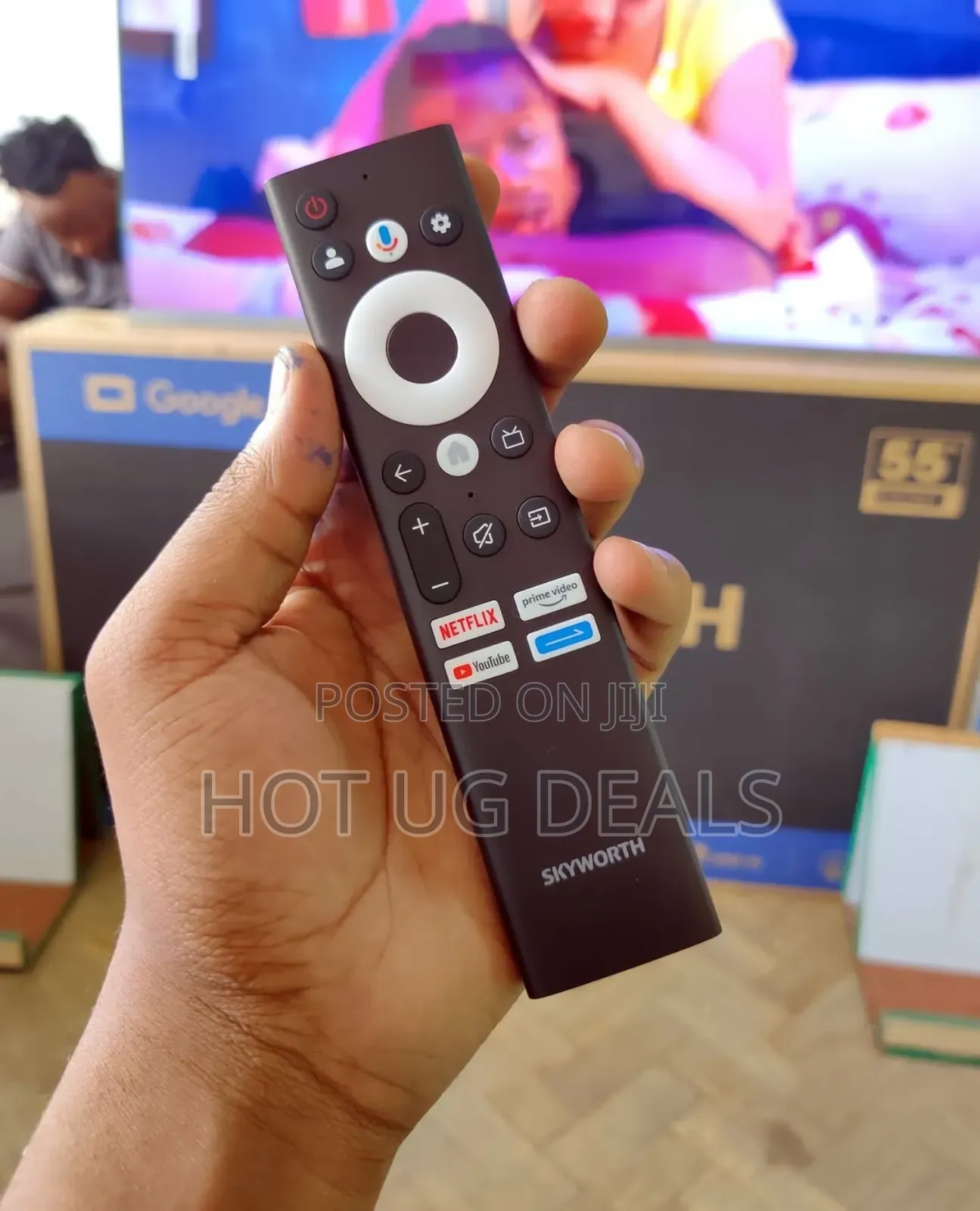 Skyworth 55 Inch Uhd 4k Smart, Google Tv With Chromecast