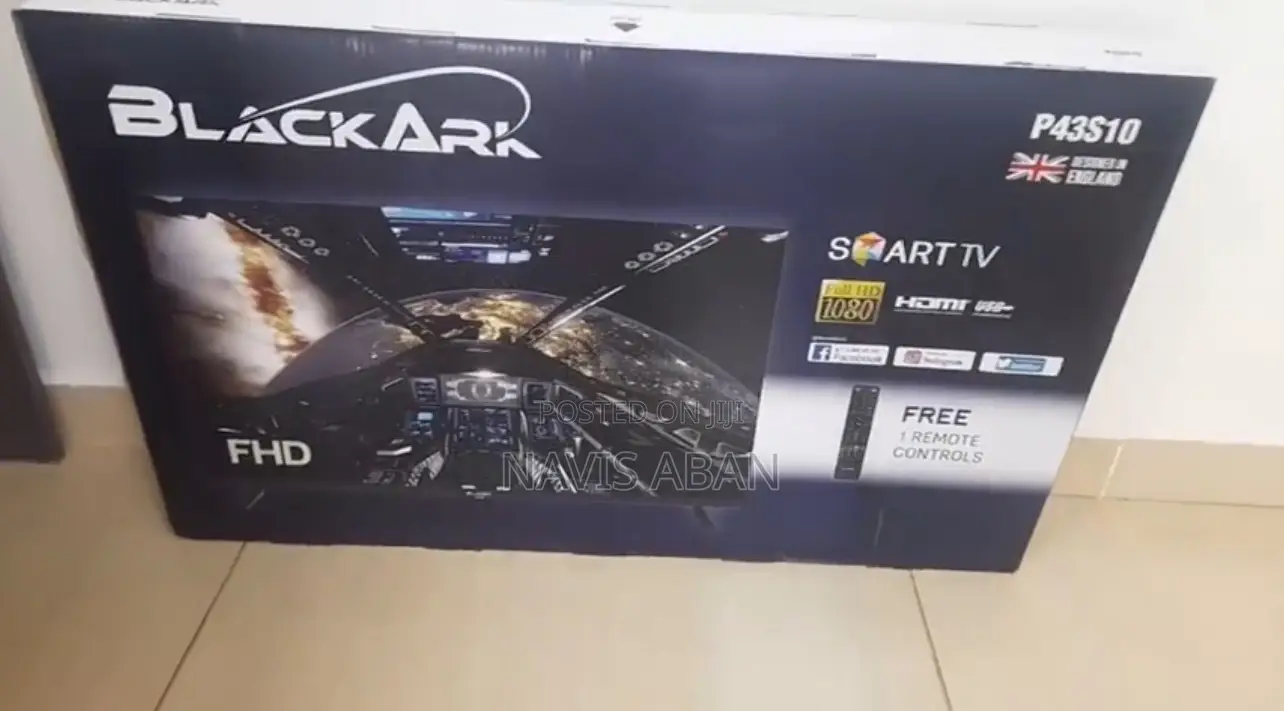 Black Ark 40 Inches Smart Tv