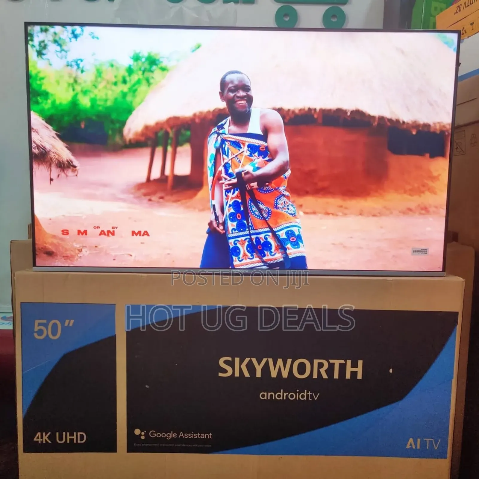 Skyworth 50 Inch 4k Uhd Android Google Smart Tv - 3 Years