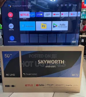 Skyworth 50 Inch Smart Tv, Roku Google Tv With Chromecast