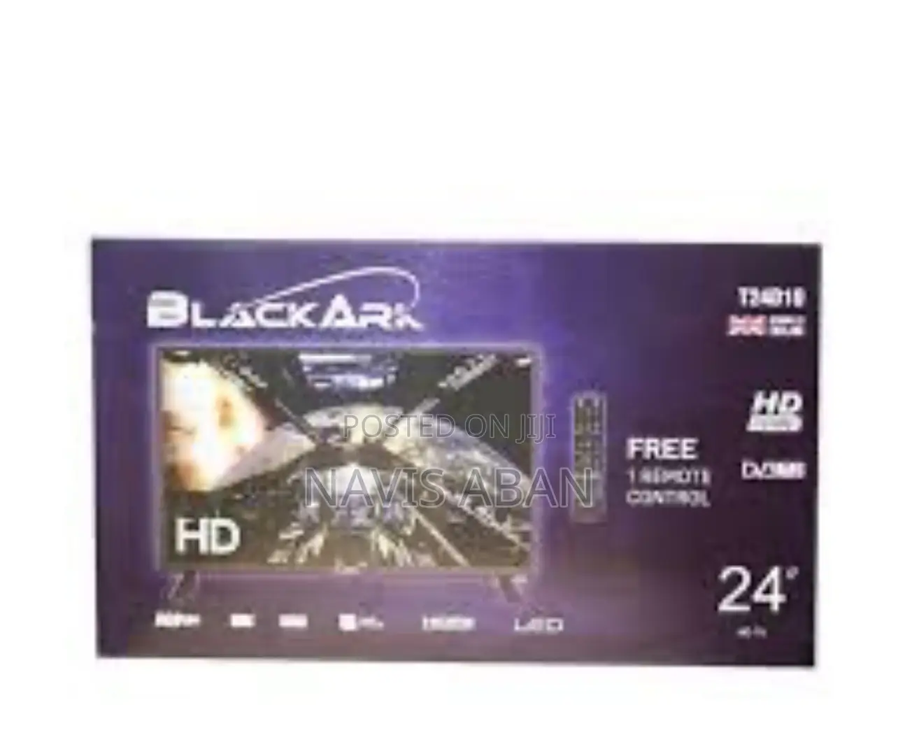 Black Ark 24 Inches Digital Tv With Free To Air