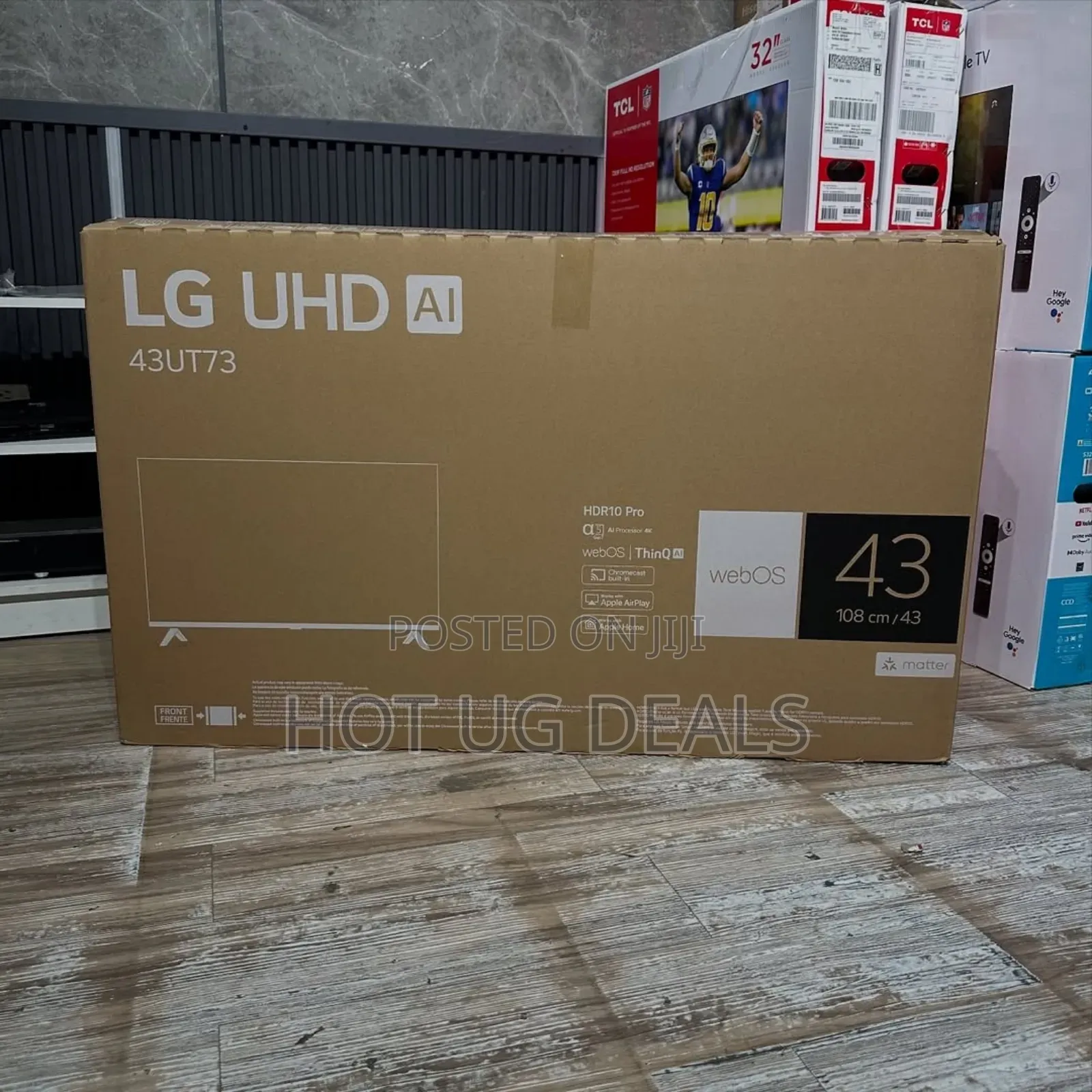 Lg 43 Inch Uhd 4k Tv, 43 Webos, Smart Ai Thinq, Magic Remote