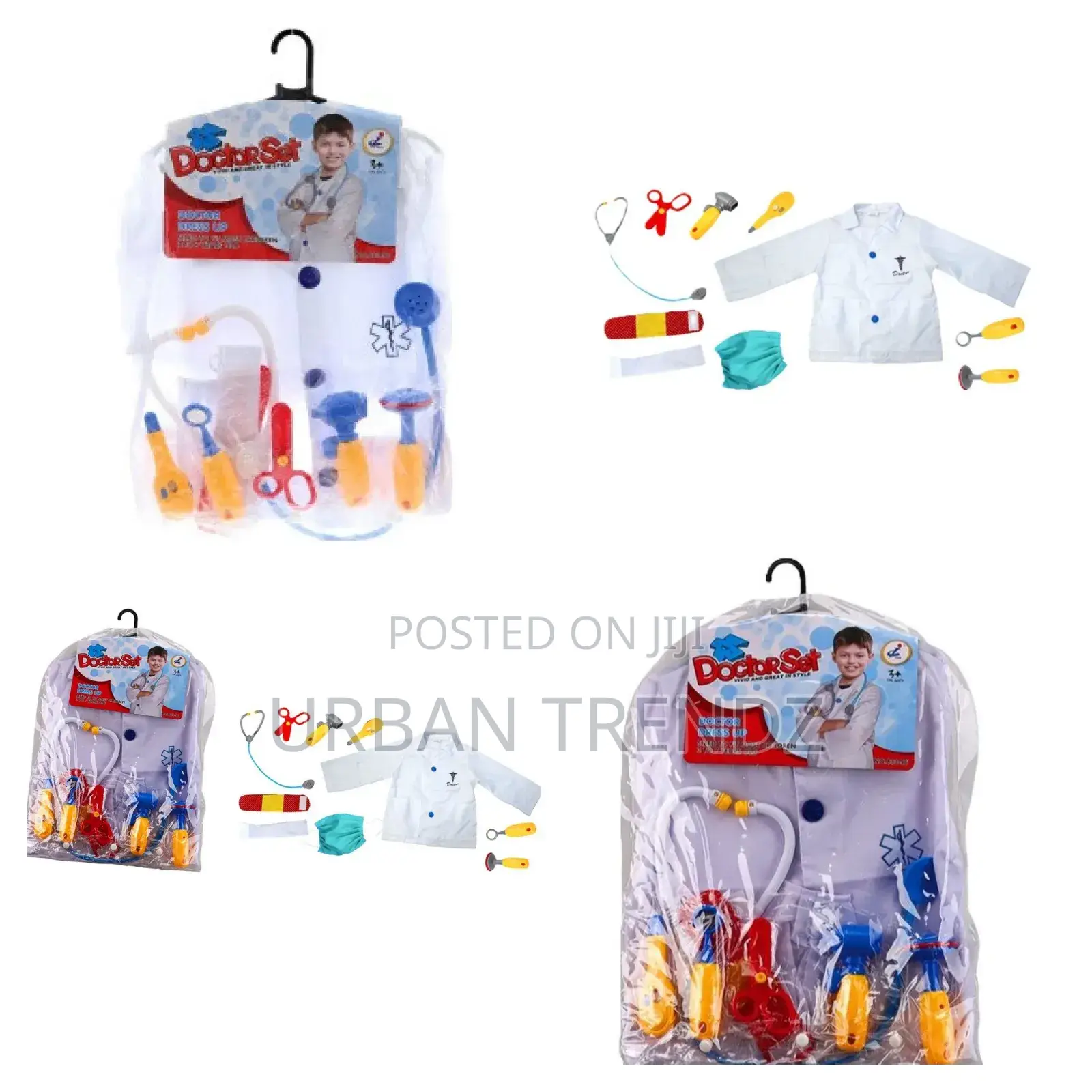 Floral Doctor′S Clothing Kids Funny Educational Toys