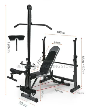 Weight Lifting Bench/ Multifunctional With Pulley